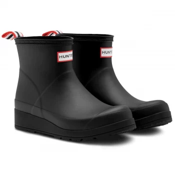 Image of Hunter Mens Original Play Short Boots Black 10 (EU44)