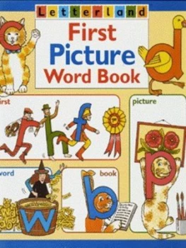 Image of First Picture Word Book by Anna Jupp and Lyn Wendon Hardback