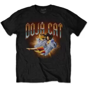 Doja Cat - Planet Her Space Unisex Small T-Shirt - Black