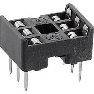 Image of IC socket Contact spacing 7.62mm Number of pins 6