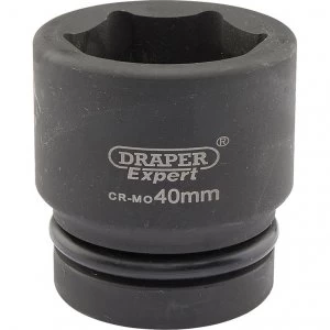 Image of Draper Expert 1" Drive Hexagon Impact Socket Metric 1" 40mm