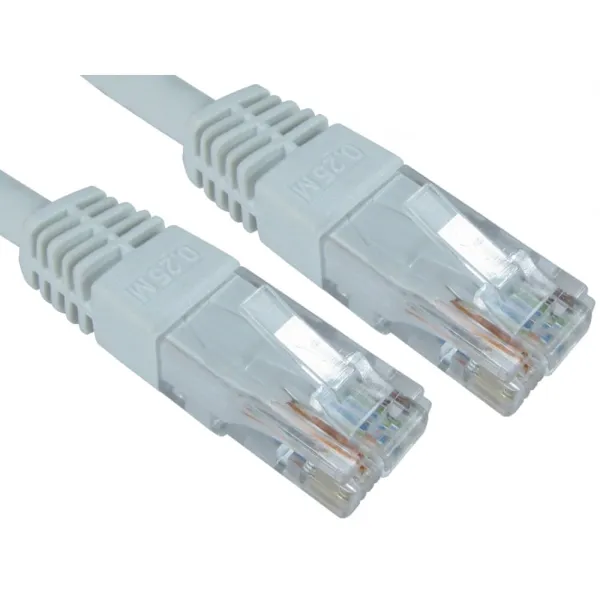 Image of Cables Direct 25m CAT6 Patch Cable (White)
