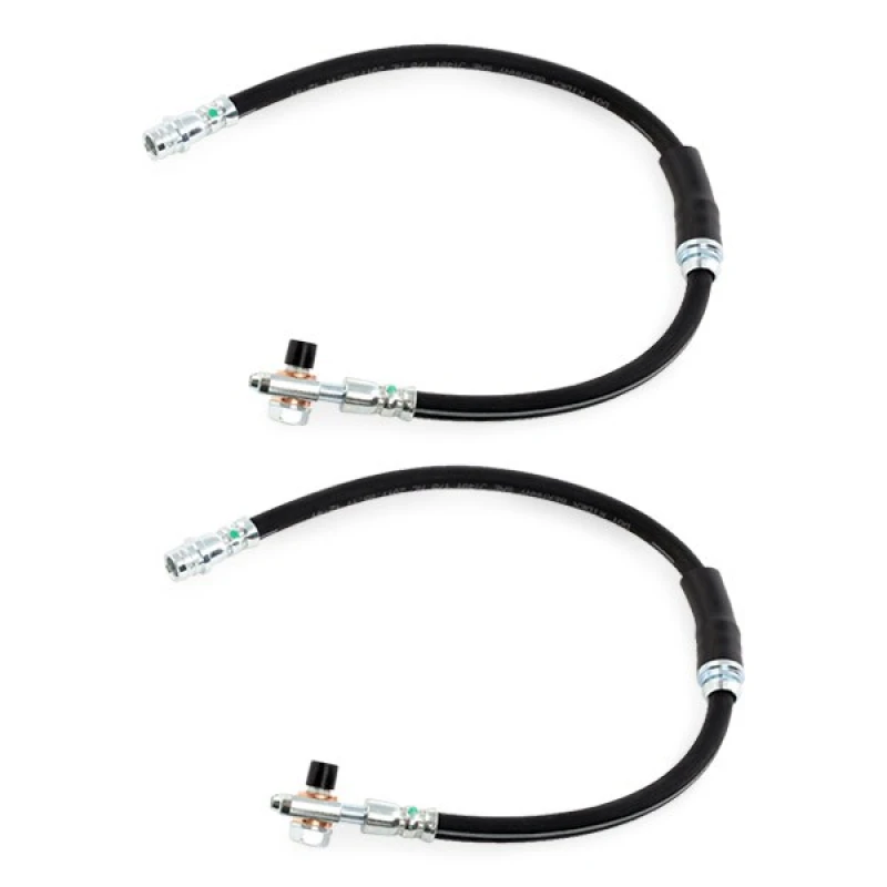 Image of RIDEX 83B0832 Brake Hose Front axle both sides, with banjo bolt Brake Hose (83)
