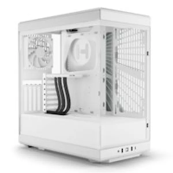 Image of HYTE Y40 Mid-Tower ATX Case - Snow White