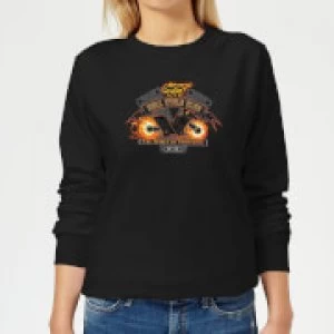 Image of Marvel Ghost Rider Hell Cycle Club Womens Sweatshirt - Black - 5XL