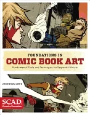 Image of foundations in comic book art scad creative essentials fundamental tools an