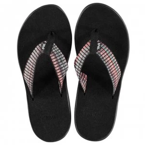 image of Teva Voya Flip Flops Ladies - Black