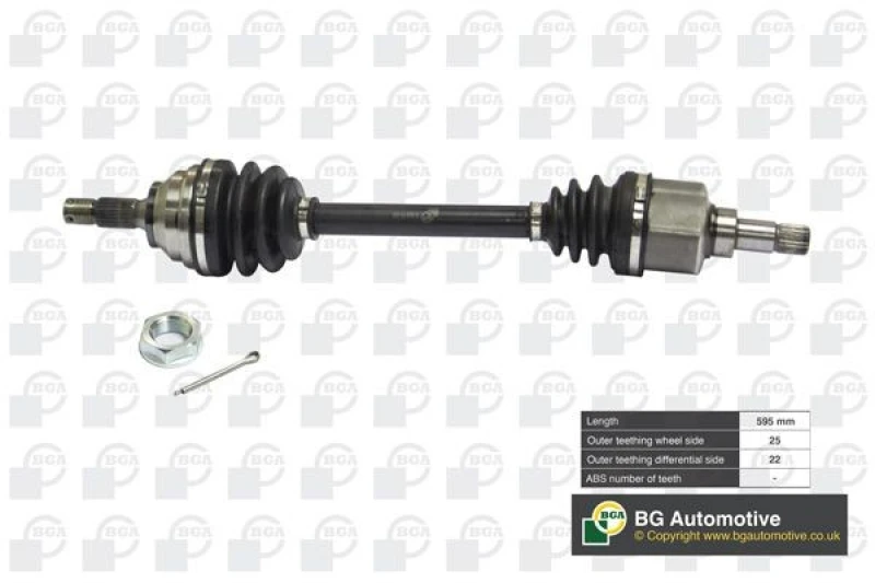 Image of BGA Drive shaft BGA DS1408L