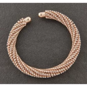 Image of Sparkle Mesh Rose Gold Plated Bracelet