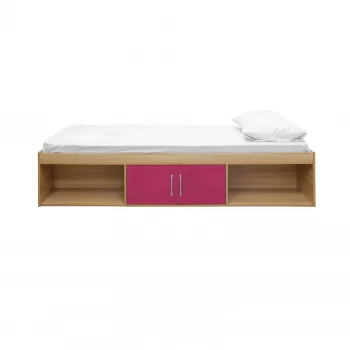 Image of Dakota Cabin Bed Oak - Pink