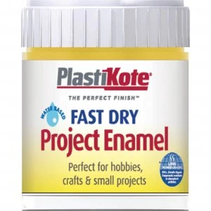 Image of Plastikote Fast Dry Enamel Paint Buttercup Yellow 59ml