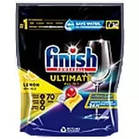 Image of Finish Quantum Ultimate Lemon Dish Washer Tabs 70 Pack
