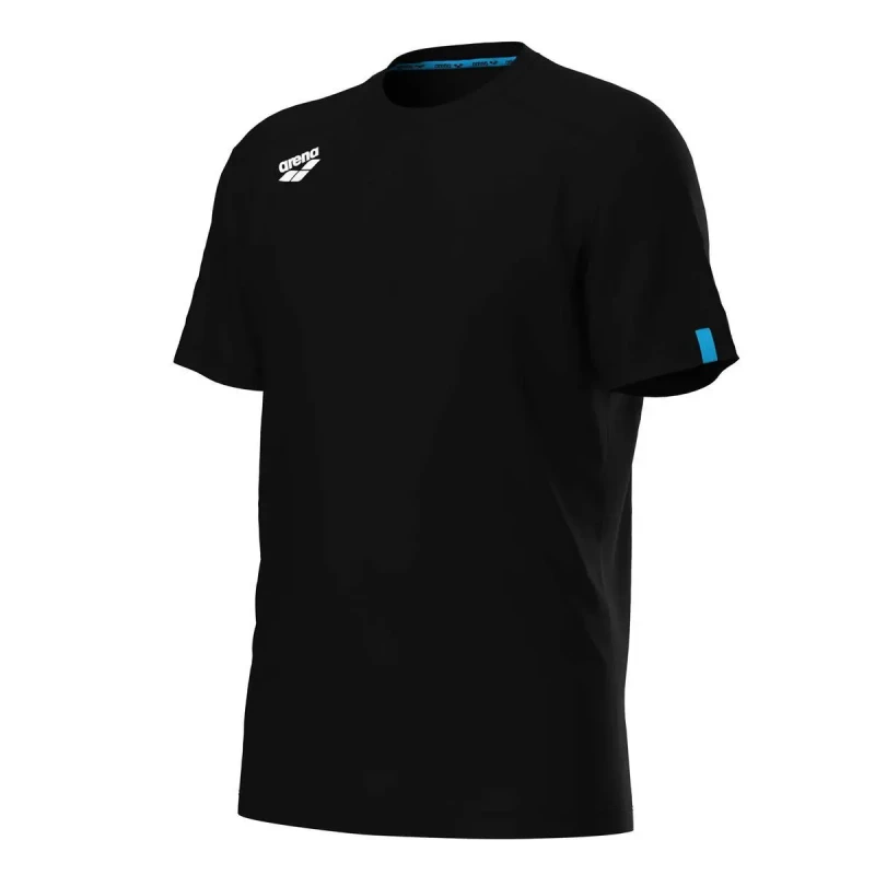 Image of T-Shirt Arena Team Solid Noir Unisex S