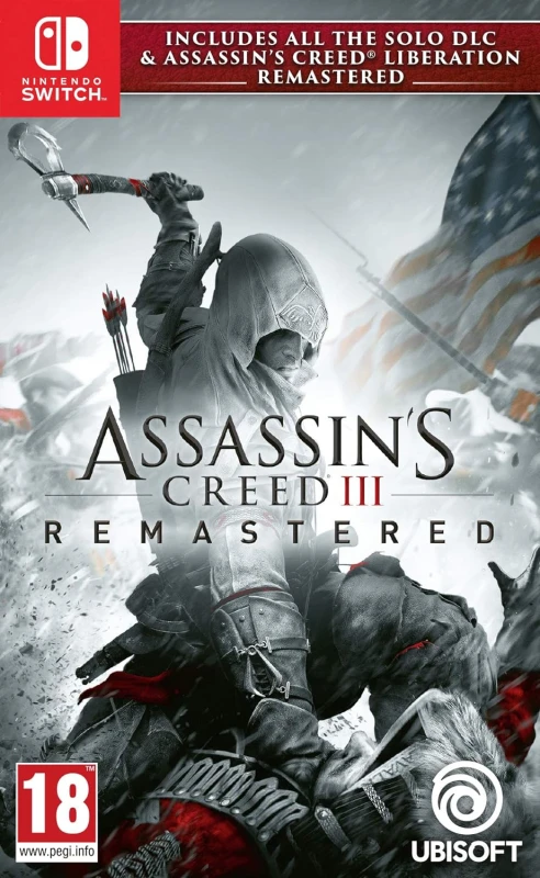 Image of Assassins Creed III: Remastered Nintendo Switch Access Link