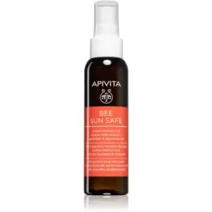 image of Apivita Bee Sun Safe moisturising oil for sun-stressed hair 100ml