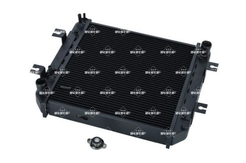 Image of NRF 52242 Engine radiator EASY FIT Brazed cooling fins, with lid Radiator,engine cooling (470)