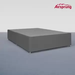 Image of Airsprung Kelston Double Divan - Charcoal