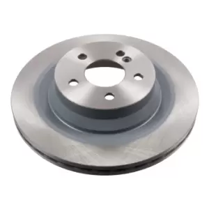 Image of Brake Disc 43977 by Febi Bilstein Rear Axle