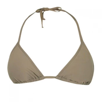 image of Firetrap Triangle Bikini Top Ladies - Khaki