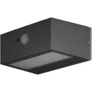 Image of Forlight Top LED Outdoor Down Wall Lamp Urban grey, Sandblasted, Warm-White 3000K, IP44
