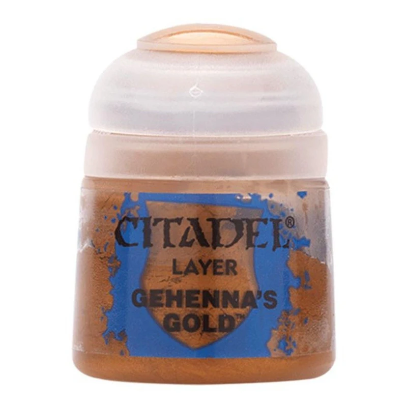 Image of Citadel Games Workshop Colour Layer: Gehennas Gold (12ml) Paint Multi