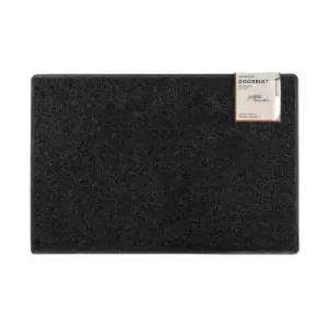Image of Oseasons Plain Large Doormat - Black