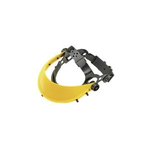 image of BBrand Safety Head Gear Yellow for BBrand Face Guards