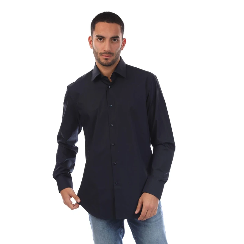 Image of Boss H-Joe-Kent-C1-214 Shirt Dark Blue male 16.5
