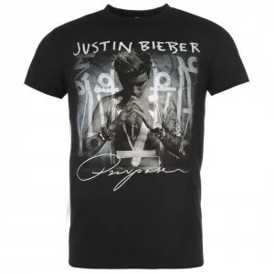 Official Justin Bieber T Shirt Mens - Purpose