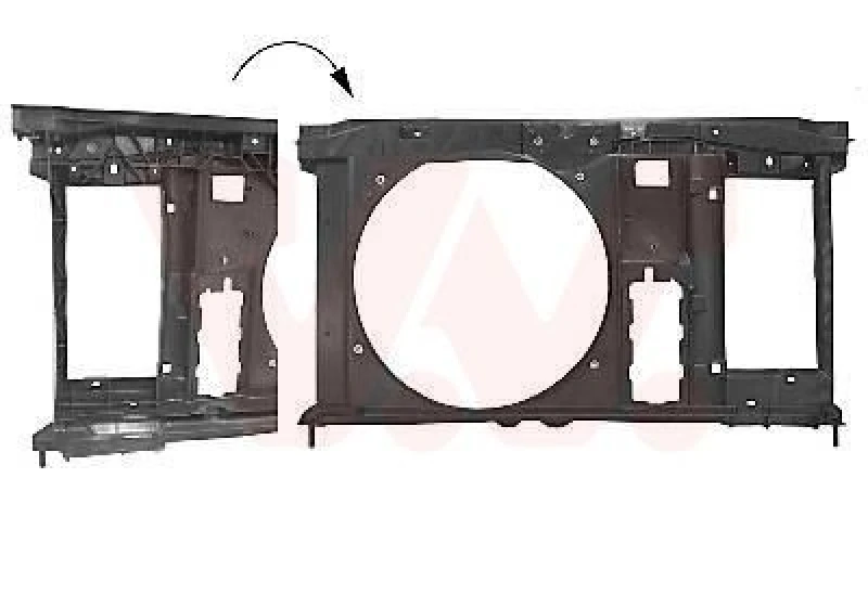Image of VAN WEZEL Front Cowling VAN WEZEL 4040668