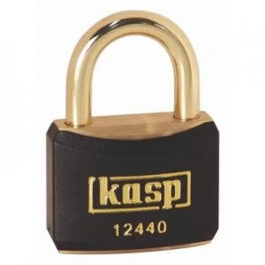 Image of Kasp K12440BLAA1 Padlock 40 mm Gold yellow Key