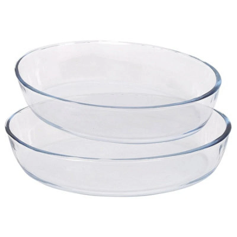 Image of Argon Tableware 2Pc Oval Glass Oven Dish Set - 2 Sizes