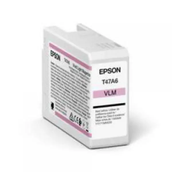 Image of EPSON VIV LIGH MA T47A6 PRO10 INK C 50ml EPT47A60N EXREPT47A60N