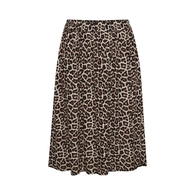 Image of KAFFE Curve Womens skirt KAFFE Curve Isma Ami Gris Female 52