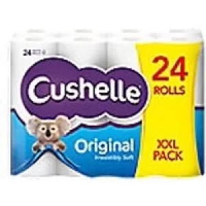 Image of Cushelle Original Toilet Roll 2 Ply 8363031 24 Rolls of 180 Sheets