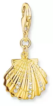 image of Thomas Sabo 1893-445-14 Charm Club Shell 18K Yellow Gold Jewellery