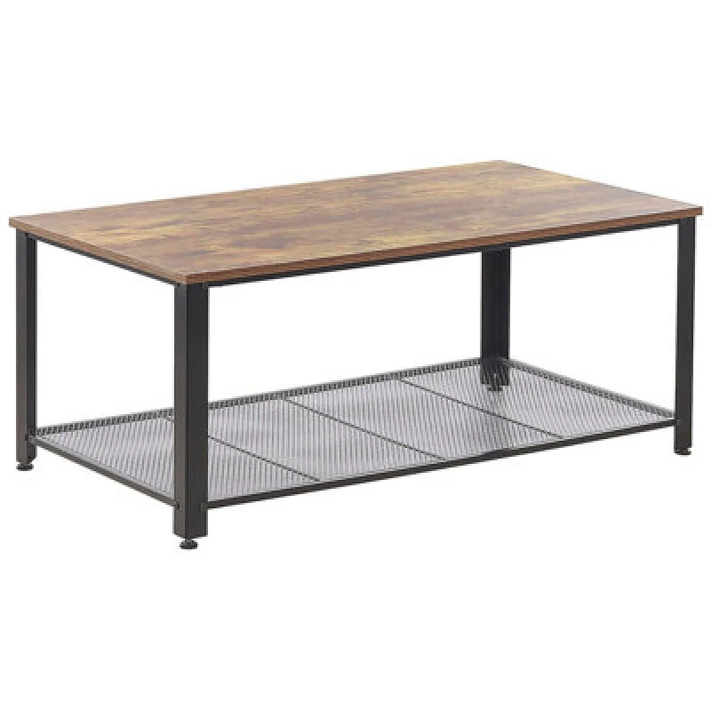 Image of Beliani Coffee Table Aston Brown/ Black