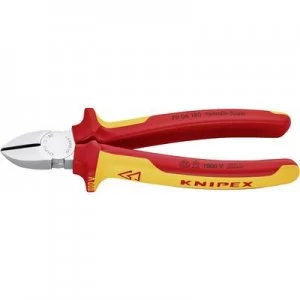 image of Knipex 70 06 180 VDE Side cutter non-flush type 180 mm