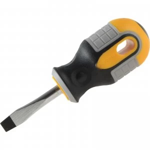 image of Roughneck Magnetic Flared Slotted Screwdriver 8mm 60mm