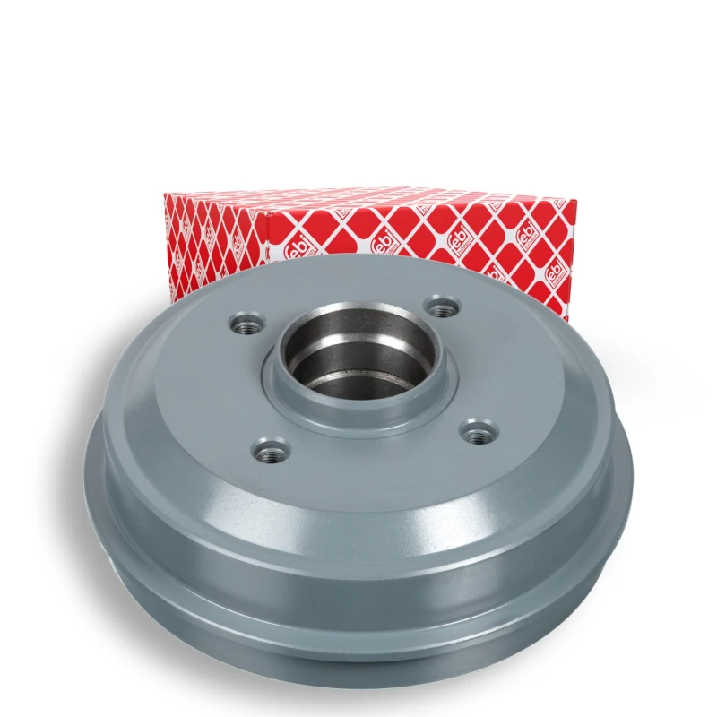 Image of FEBI BILSTEIN 10537 Brake Drum Rear Axle, Ø: 212mm, without wheel bearing Brake Drum (123)