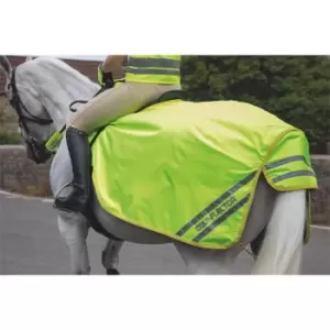 Image of Equi-Flector Waterproof Exercise Sheet - Yellow
