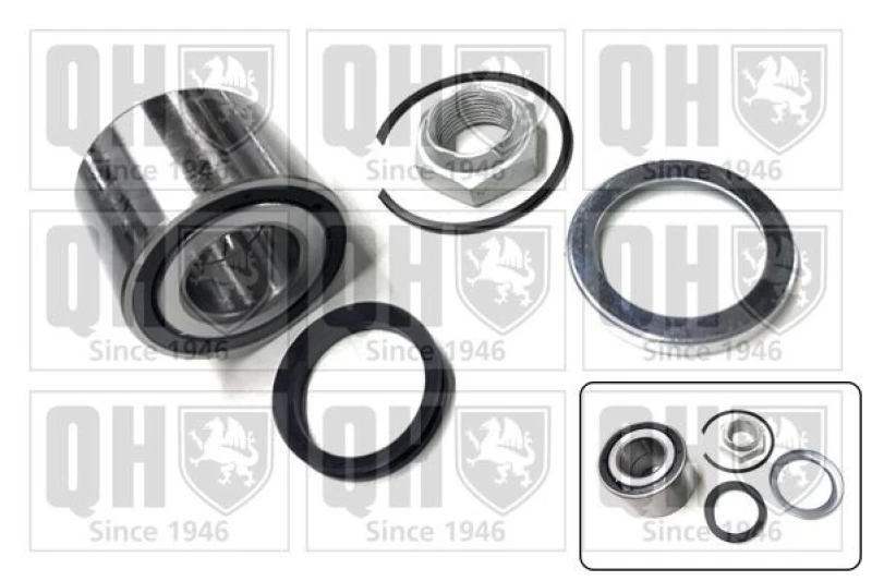 Image of QUINTON HAZELL Wheel bearing kit QUINTON HAZELL QWB1274