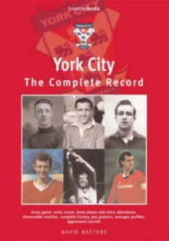 Image of York City by David Batters Hardback