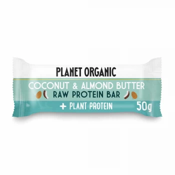 image of Planet Organic Raw Protein Bar Almond Butter & Coconut 50g