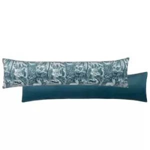 image of Winter Woods Animal Velvet Cushion