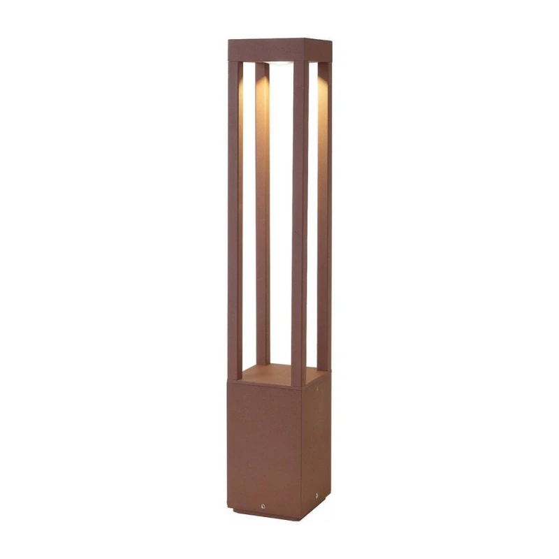 Image of Agra 65cm Outdoor Bollard Brown 2700K IP55