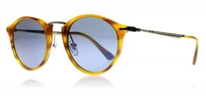 Image of Persol PO3166S Sunglasses Striped Brown 960/56 51mm