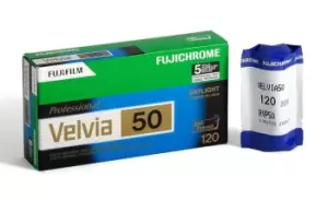 Image of Fujifilm 1x5 Fujifilm Velvia 50 120