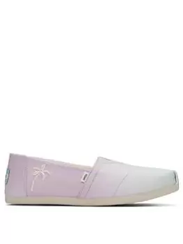 image of TOMS Alpargata 3.0 Ombre Espadrille - Lilac Size 4, Women