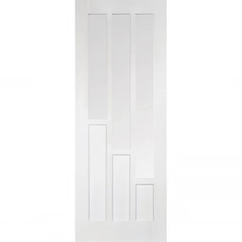 Image of Coventry - Glazed White Primed Internal Door - 1981 x 686 x 35mm